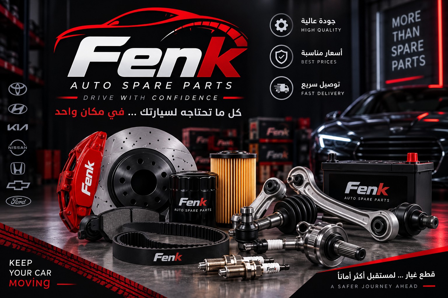 FENK قطع غيار السيارات